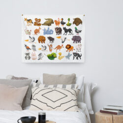 Indoor wall tapestry