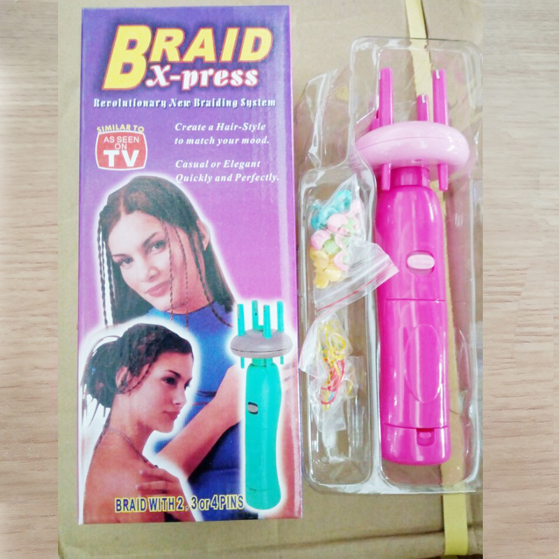 Four-head Tress Device Twist Braid Automatic Hair Braiding Machine Horse Tail Dreadlocks Tress Device Hair Band - Image 2