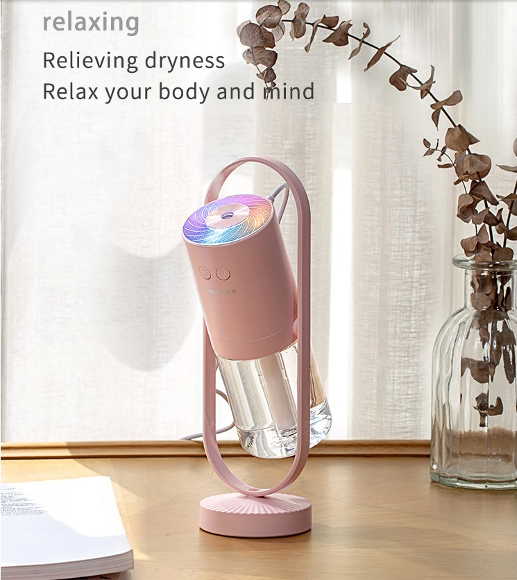 Magic Shadow USB Air Humidifier For Home With Projection Night Lights Ultrasonic Car Mist Maker Mini Office Air Purifier - Image 10