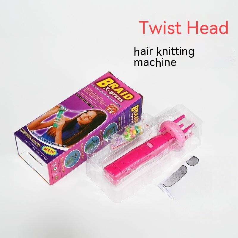 Four-head Tress Device Twist Braid Automatic Hair Braiding Machine Horse Tail Dreadlocks Tress Device Hair Band - Image 9