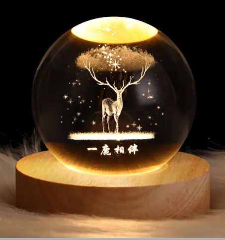 Luminous Crystal Ball Projection Ambience Light - Image 8
