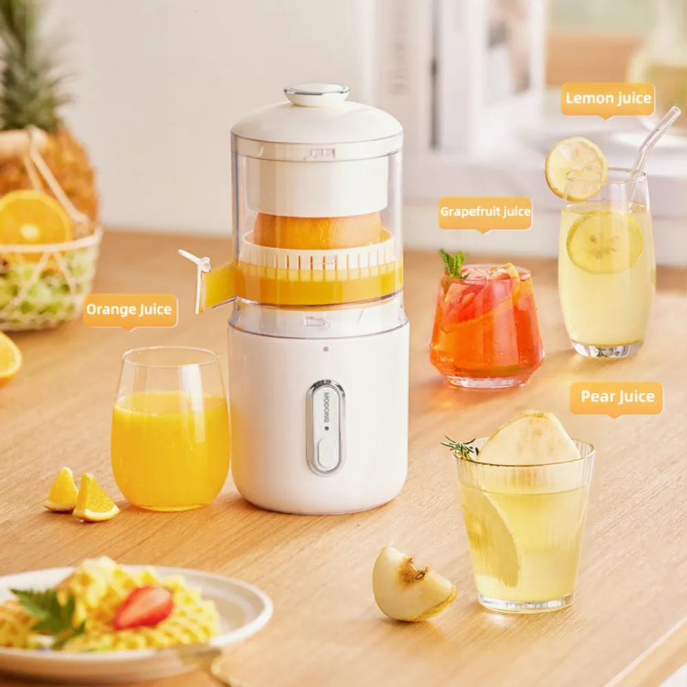 Multifunctional Wireless Electric Juicer Steel Orange Lemon Blender USB Portable Mini Fruit Squeezer Pressure Juicer Kitchen - Image 3