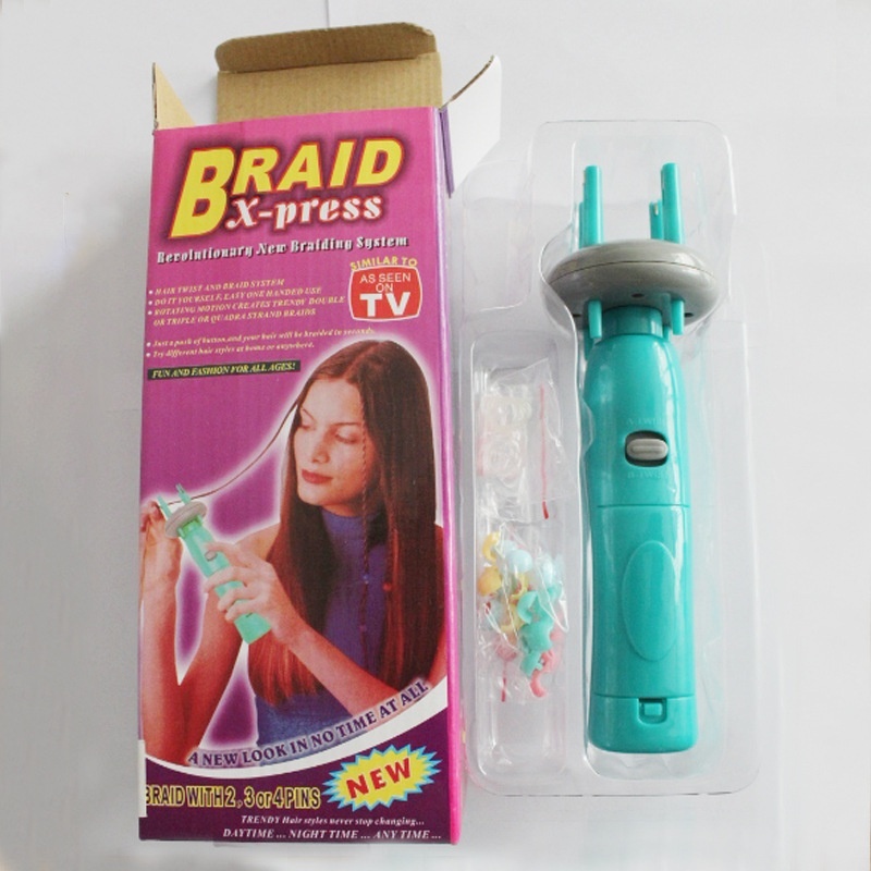 Four-head Tress Device Twist Braid Automatic Hair Braiding Machine Horse Tail Dreadlocks Tress Device Hair Band - Image 5