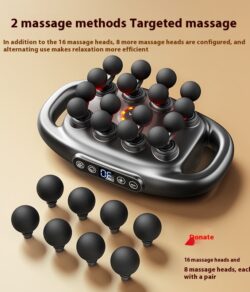 Sixteen Head Deep Strike Whole Body Muscle Relaxation Massage Gun
