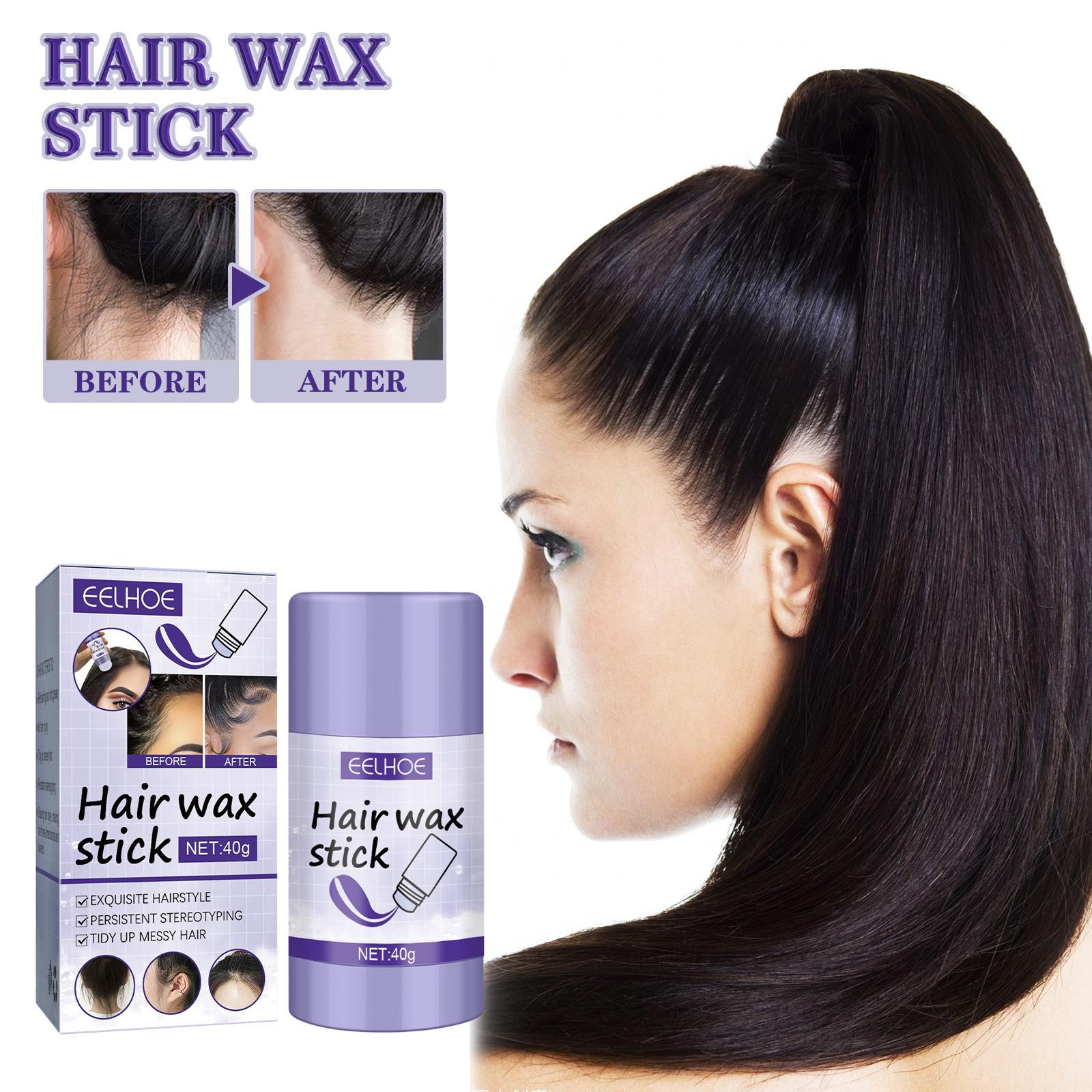 EELHOE Hair Wax Stick Broken Hair Polishing Hair