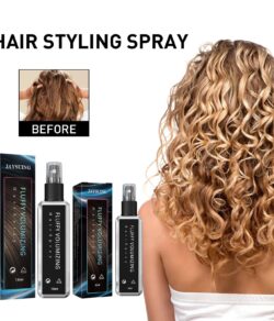 Hair Setting Spray - Volumizing Moisturizing Styling Spray With Niacinamide, Purslane Extract & Acetyl Glucosamine Long-Lasting Hold & Fresh Fragrance, 100ml Gel Haircare