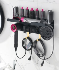 Curling Rod Storage Rack Barber Shop Hair Dryer Holder