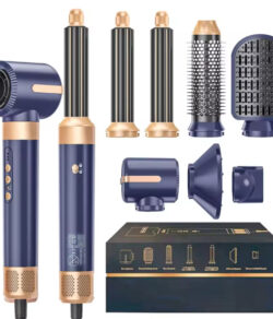 MOQ300 Multifunctional 7-in-1 High-speed Hair Dryer Straight Comb