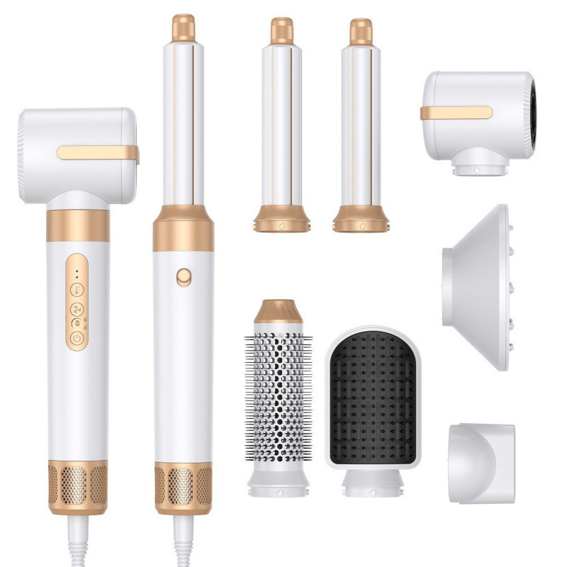 MOQ300 Multifunctional 7-in-1 High-speed Hair Dryer Straight Comb - Image 3