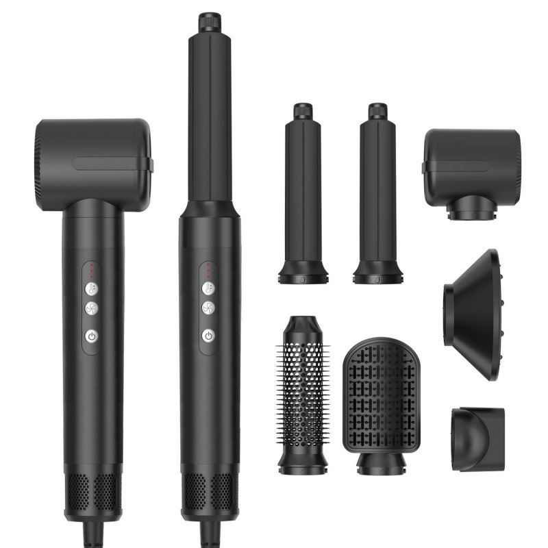 MOQ300 Multifunctional 7-in-1 High-speed Hair Dryer Straight Comb - Image 2