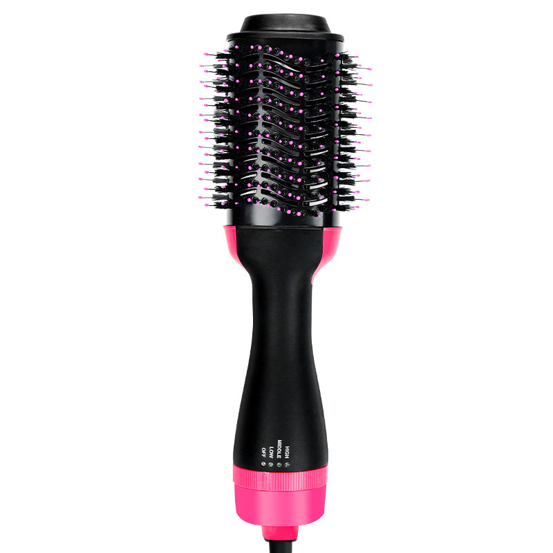 Multifunctional Hair Dryer Hot Air Brush Style Women Hair Straightener Curler One Step Electric Blow Dryer Brush - Image 2